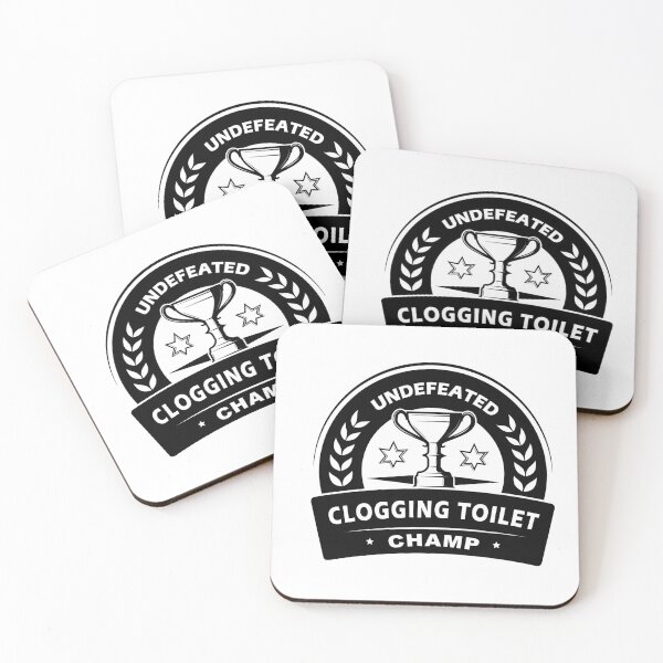Item preview, Undefeated Toilet Clogging Champ designed and sold by Simo200.