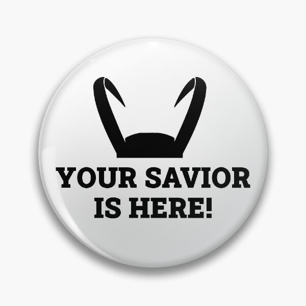 Item preview, Your Savior Is Here (Black) designed and sold by FilipeFerreira.