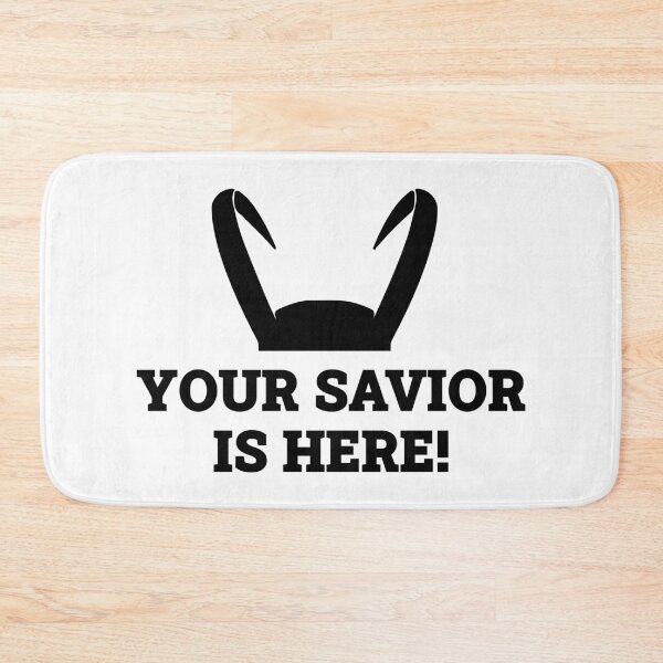 Item preview, Your Savior Is Here (Black) designed and sold by FilipeFerreira.