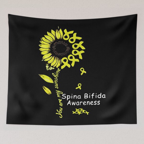 Item preview, Sunflower you are my sunshine Spina Bifida Awareness designer designed and sold by BonnieLovato02.