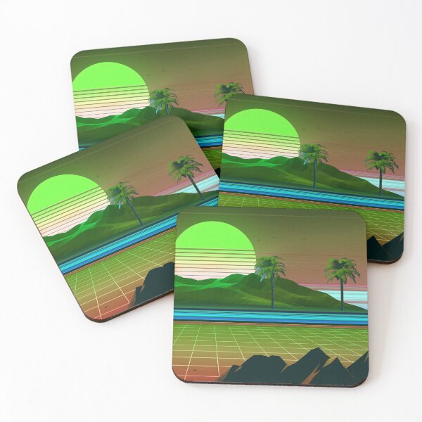 Item preview, Vibrant Neon Digital Island III designed and sold by NexusArts.
