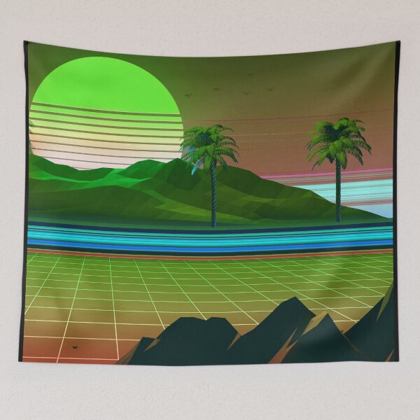Item preview, Vibrant Neon Digital Island III designed and sold by NexusArts.