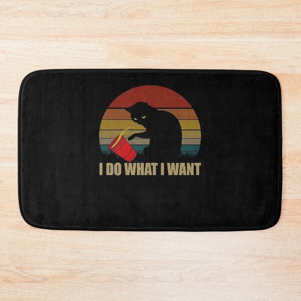 Item preview, Sunset Cat I Do What I Want designer designed and sold by BonnieLovato02.