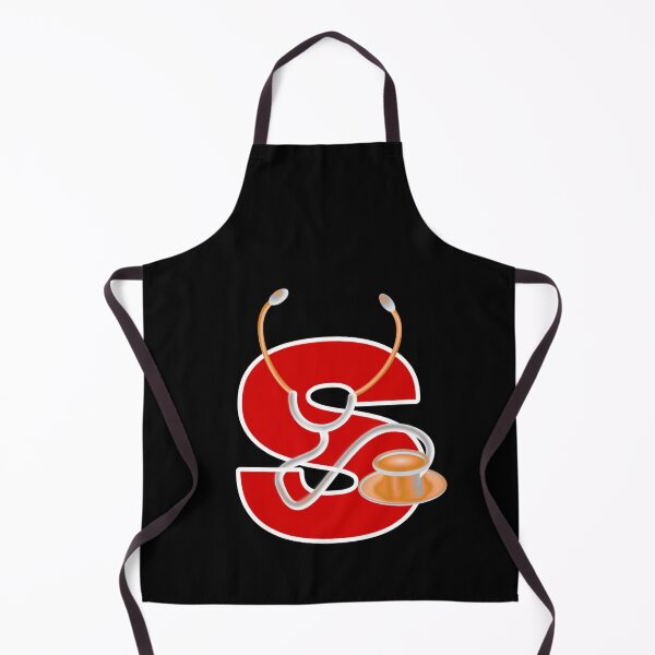 Item preview, md, doctor, letter s, alphabet designed and sold by doctors-apparel.
