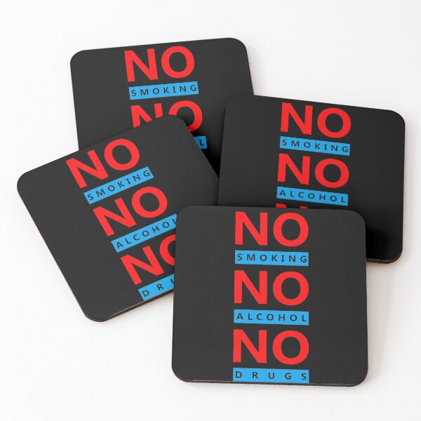 Item preview, NO Smoking NO Alcohol NO Drugs designed and sold by hatimelhag.