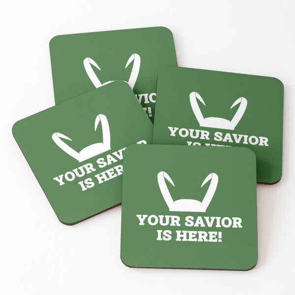 Item preview, Your Savior Is Here (Green BG) designed and sold by FilipeFerreira.