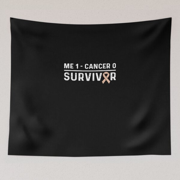 Item preview, Uterine Cancer Awareness Products Peach Ribbon Survivor designer designed and sold by MichelaToady06.