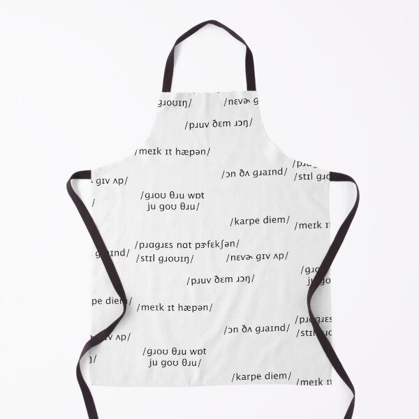 Item preview, Inspirational Quotes but in IPA designed and sold by sporadicdoodlin.