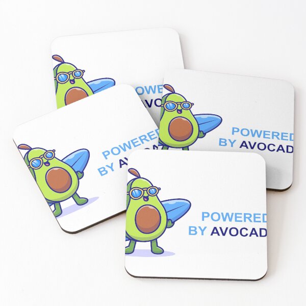 Item preview, Powered By Avocado Shirt Funny Taco T-Shirt T Shirt V-Neck Tank Top Tees Ladies Men Women Mexican Food Nachos Tacos Avocado Fruit Vegetable Foodie designed and sold by paradise-shirt.