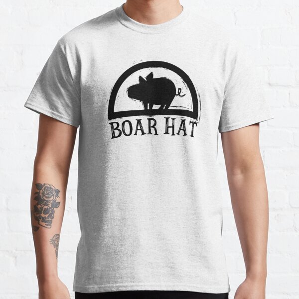 Boar Hat (Black) Classic T-Shirt