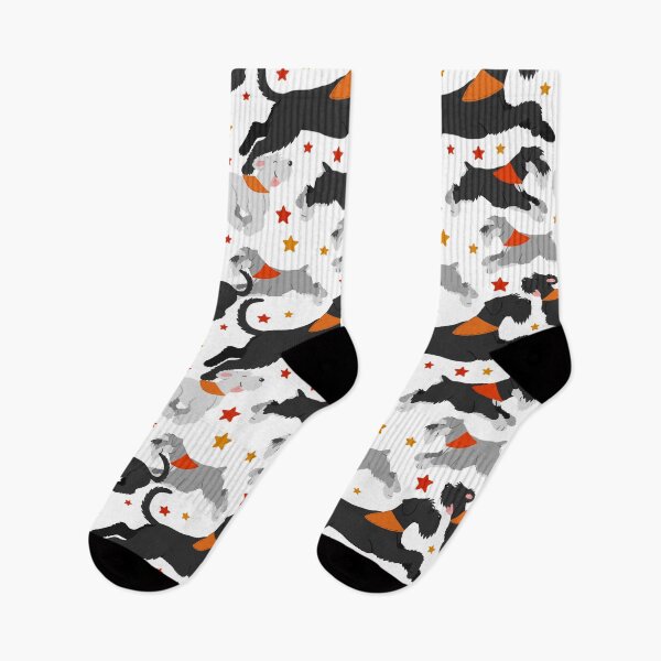 Item preview, Schnauzers (orange/red) designed and sold by animalartbyjess.