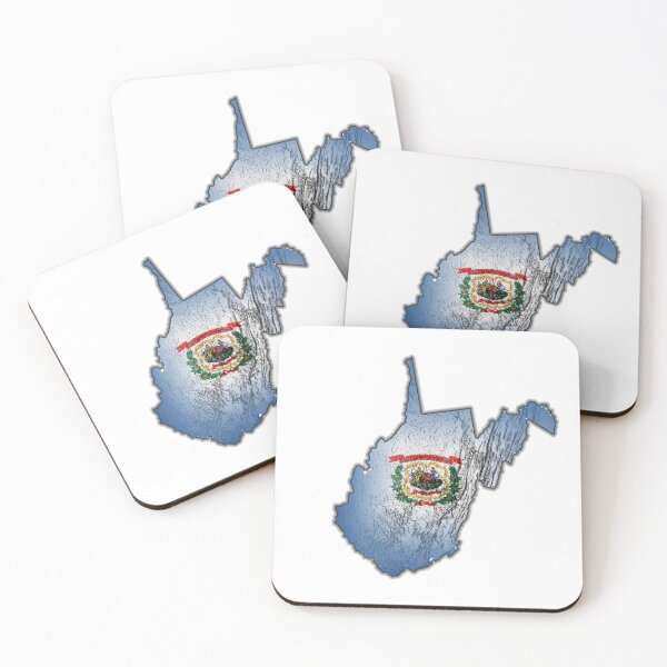 Item preview, West Virginia State Flag designed and sold by CartographyJake.