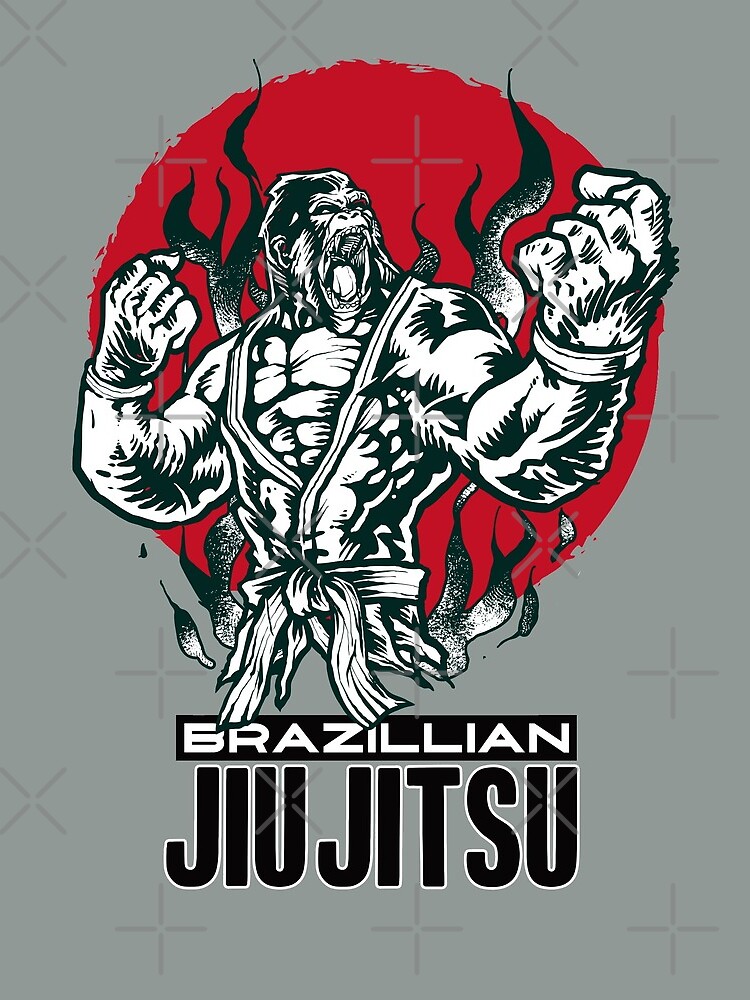 Jiu Jitsu Fighter Gorilla BJJ Pet Mat for Sale by VinBasis