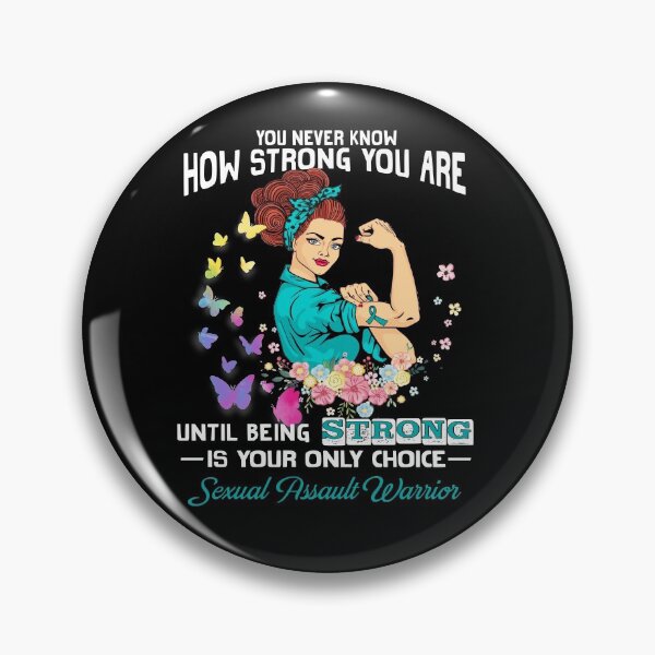 Item preview, Sexual Assault Warrior You Never Know How Strong You Are designed and sold by largellie.