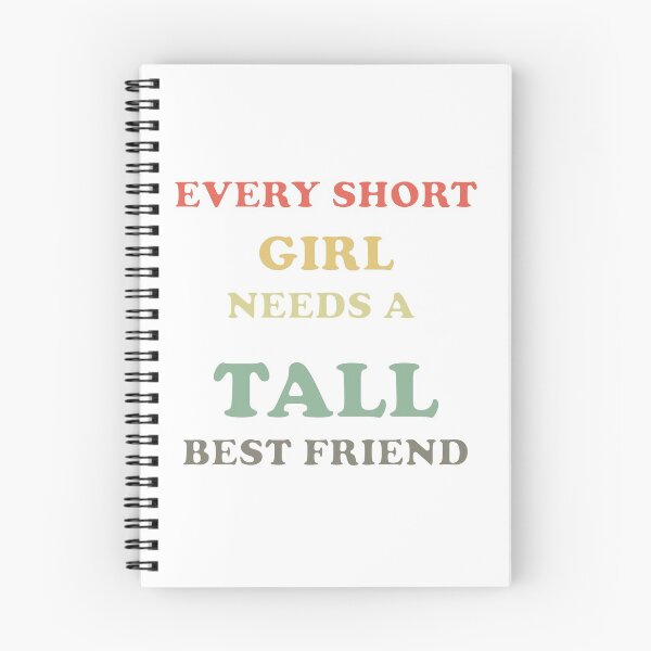 Item preview, every short girl needs a tall best friend  designed and sold by seriesxanime.