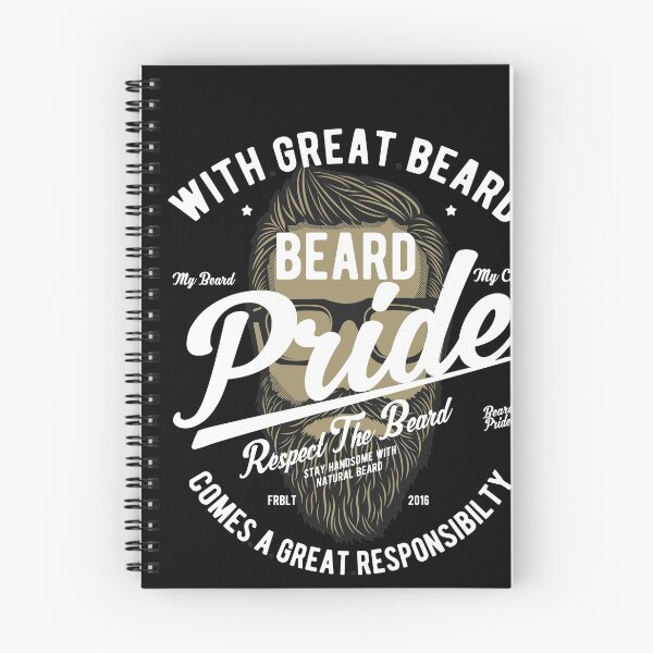 Item preview, With Great Beard Comes Great Responsibility designed and sold by sloganz.