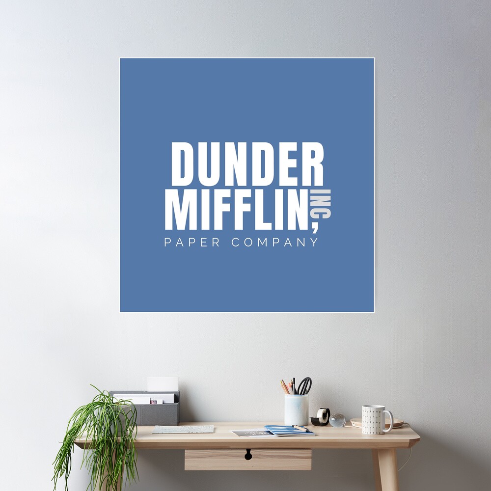 The Office  DUNDER MIFFLIN Poster by lydiaamr