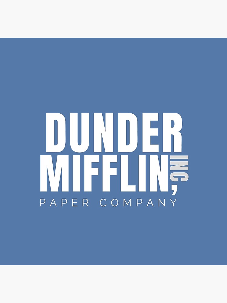 The Office  DUNDER MIFFLIN Poster by lydiaamr