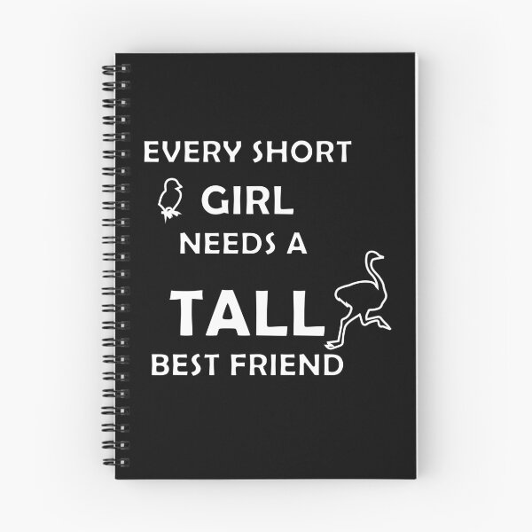 Item preview,  every short girl needs a tall best friend  designed and sold by seriesxanime.