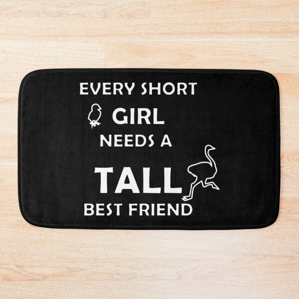 Item preview,  every short girl needs a tall best friend  designed and sold by seriesxanime.