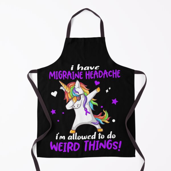 Item preview, Migraine Headache Warrior I'm Allowed To Do Weird Things designed and sold by Brad-FI.