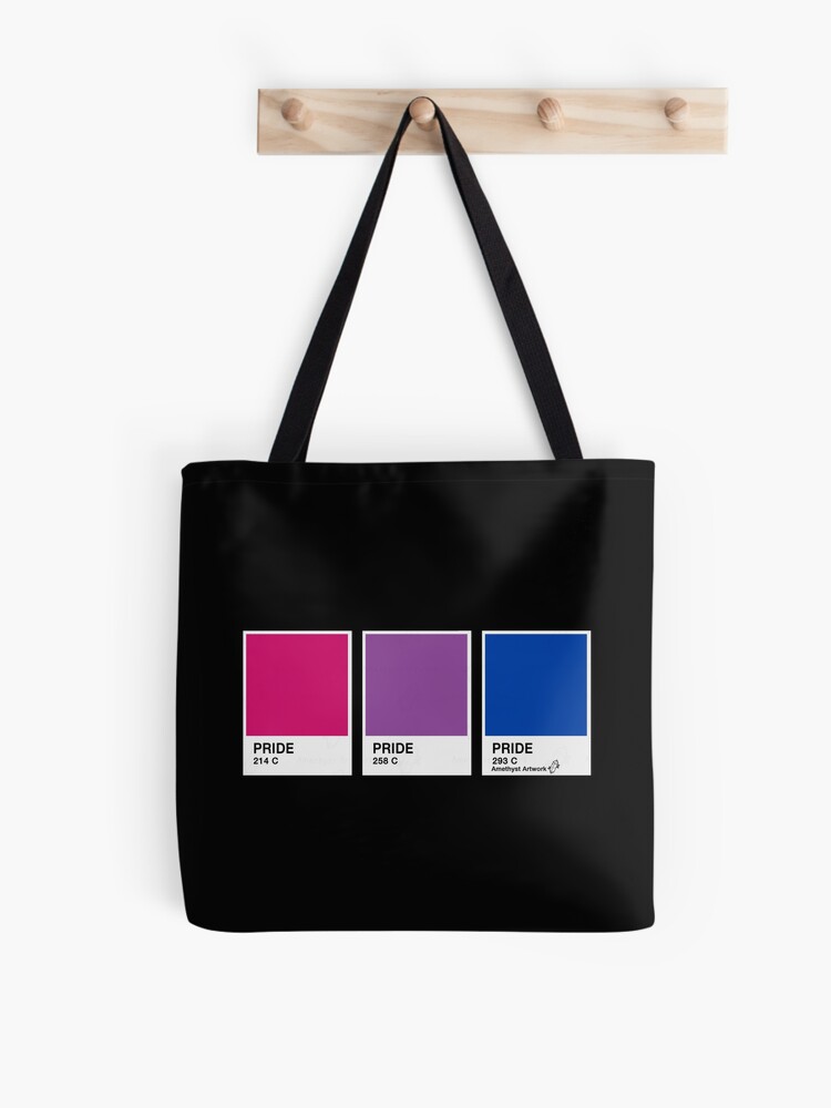 Purple Paint-Inspired Bags : paint can bag 1