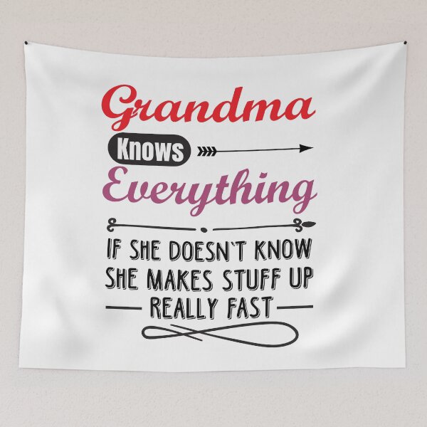 Item preview, Grandma Knows Every Thing Grandma Gift designed and sold by TH3--DESIGNER.