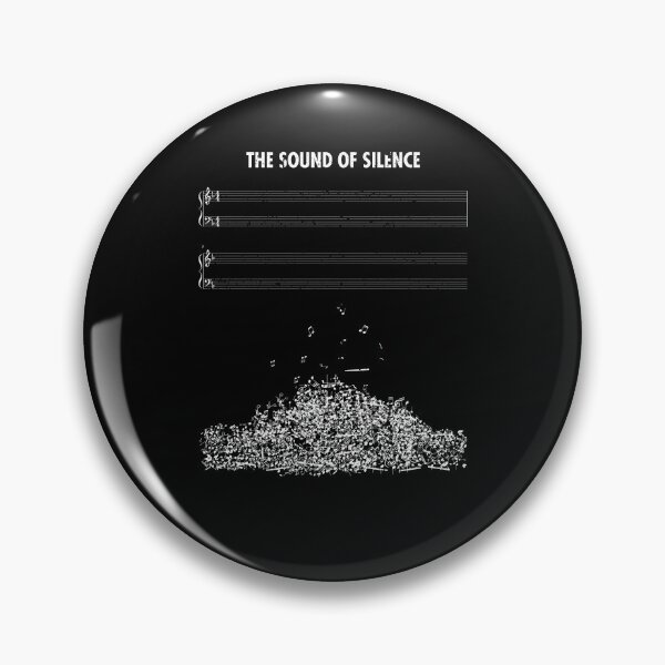 Item preview, The Sound Of Silence Rock Death Music Funny designed and sold by 91design.