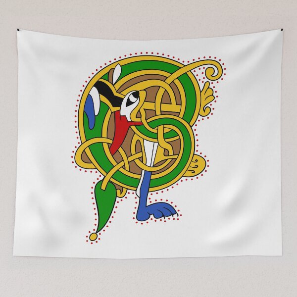 Item preview, Kells Letter E (Color) designed and sold by CatholicSaints.