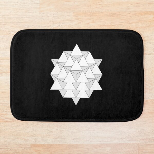 Item preview, Sacred Geometry 64 Tetrahedron Grid White designed and sold by Morgan Obendorfer.