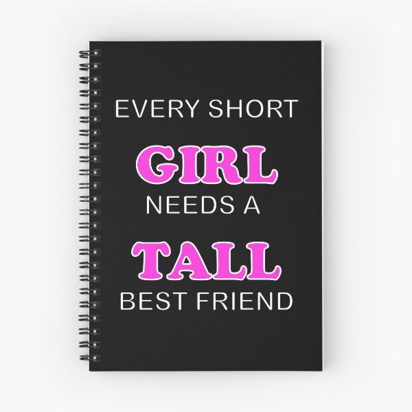 Item preview,  every short girl needs a tall best friend  designed and sold by seriesxanime.