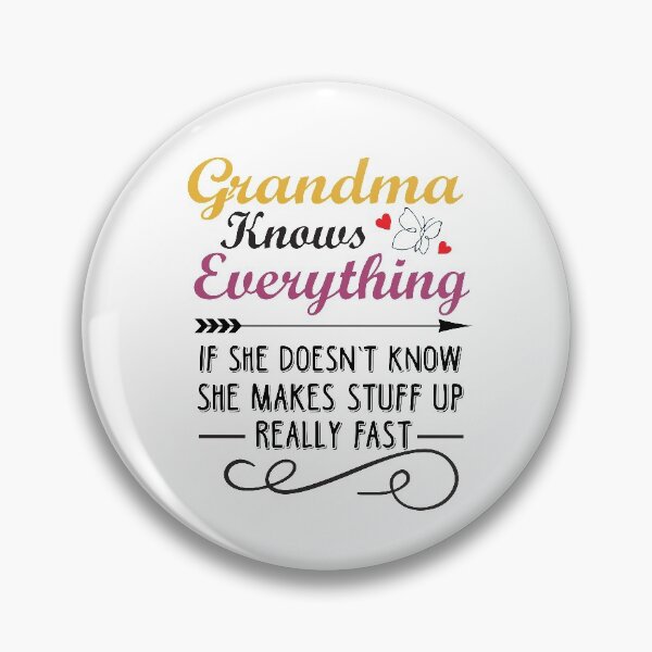Item preview, Grandma Knows Every Thing Grandma Gift designed and sold by TH3--DESIGNER.