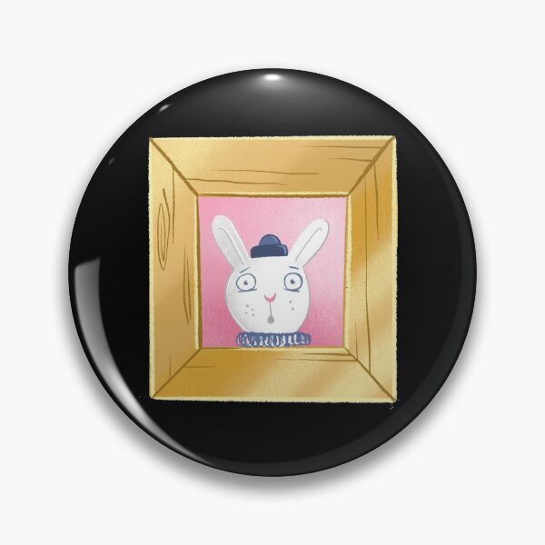 Item preview, Frightened rabbit in a frame designed and sold by jasmineberry.