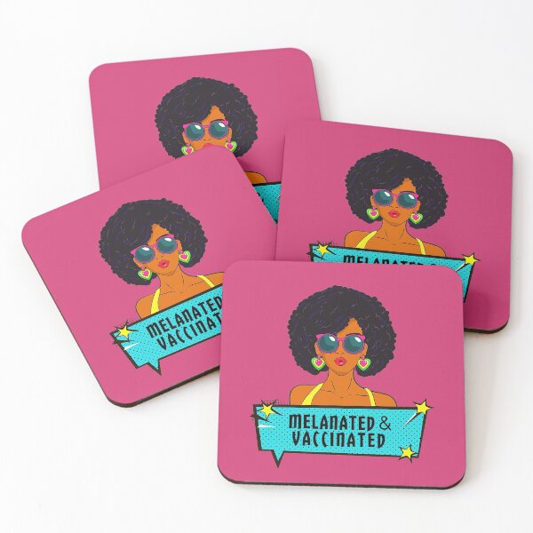 Item preview, Melanated and Vaccinated designed and sold by ModkMerch.