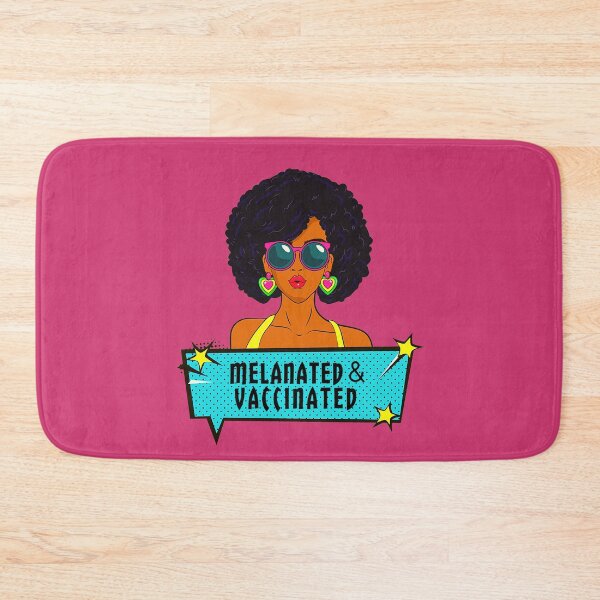 Item preview, Melanated and Vaccinated designed and sold by ModkMerch.