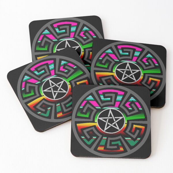 Item preview, Aztec Zarape pentagram design  designed and sold by Albert Faldet.