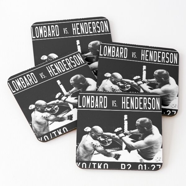 Item preview, Henderson vs Lombard designed and sold by SavageRootsMMA.