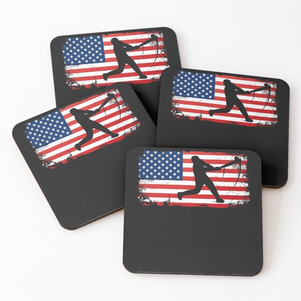 Item preview, Baseball Fan USA Flag America Ballpark Team Pitch Play Sport designed and sold by gkao.