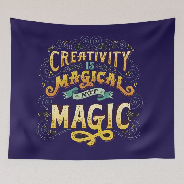 Item preview, inspiration from time to time, Creativity is magical not magic. designed and sold by taherismail.