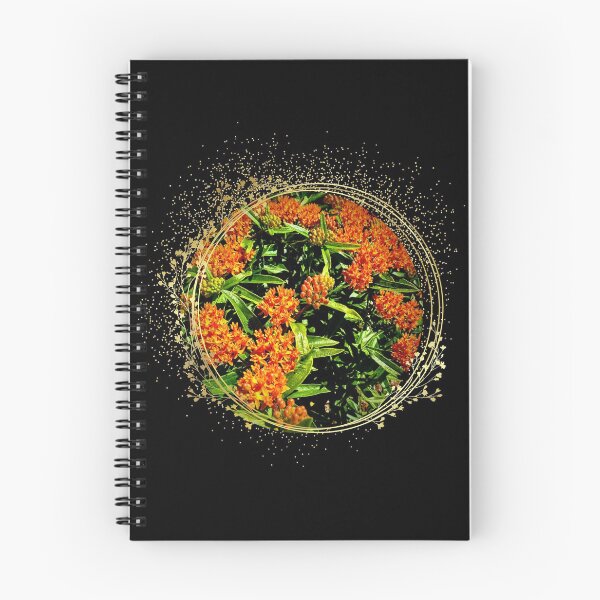 Item preview, Bright Orange Colorful Butterfly Weed Design designed and sold by EarthArtDesigns.
