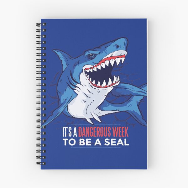 Item preview, Shark week - It's a dangerous week to be a seal! designed and sold by teez4dayz.