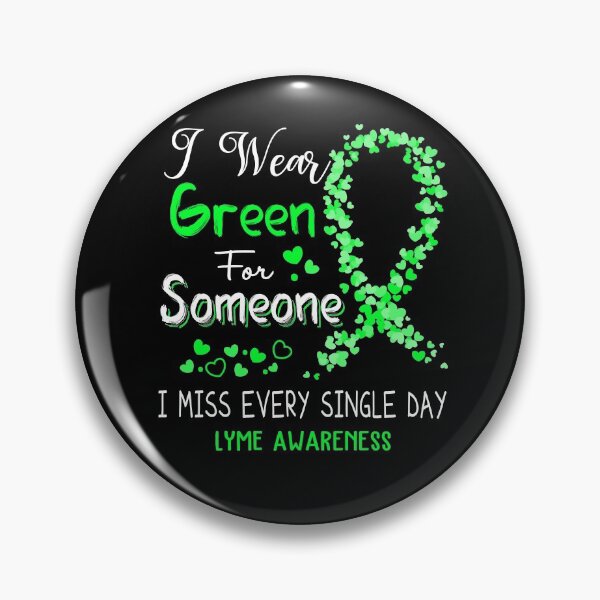 Item preview, I Wear Green LYME Awareness designed and sold by GennieShop.