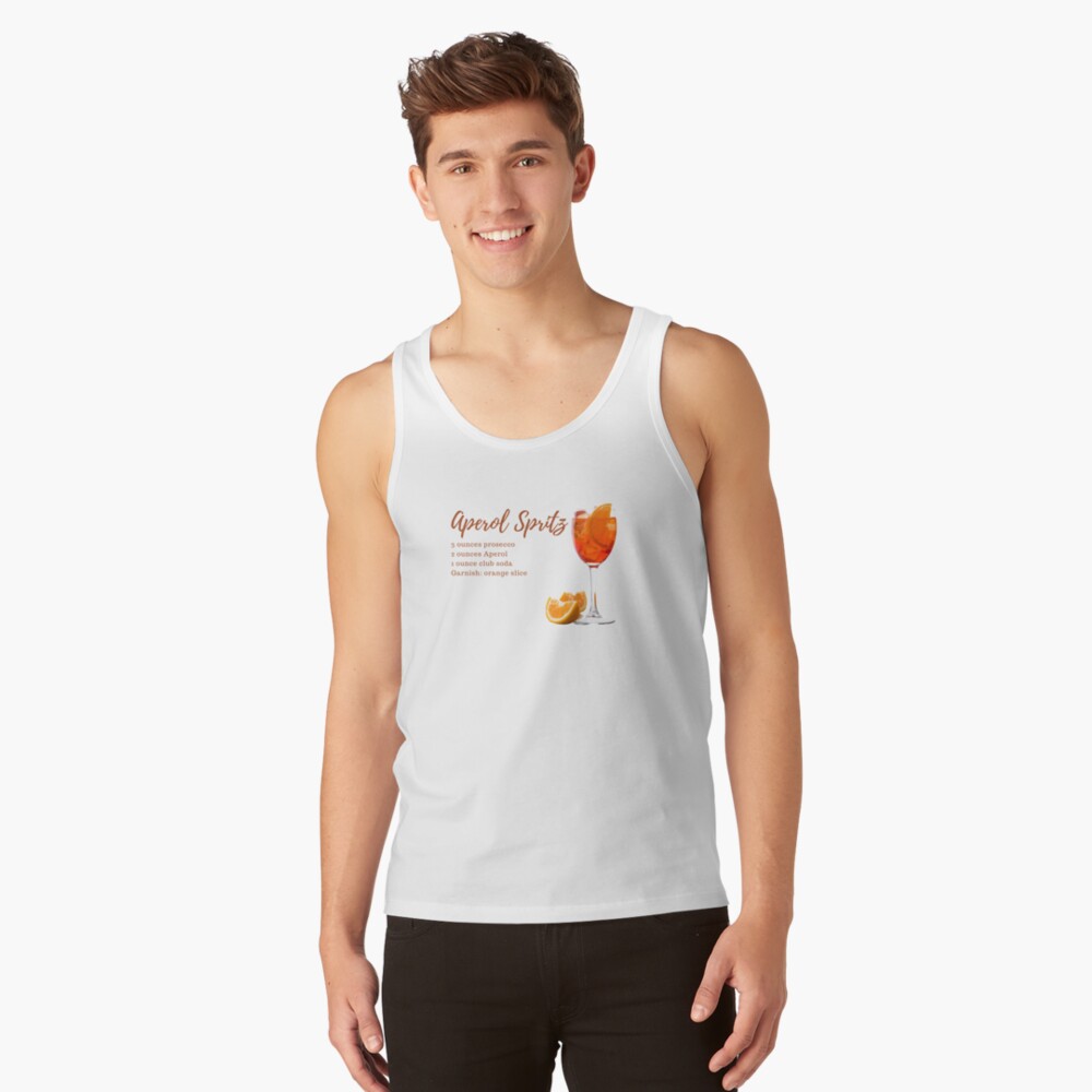 Aperol-Spritz Minimal Tank Top Aperol-Spritz Minimal Tank Top