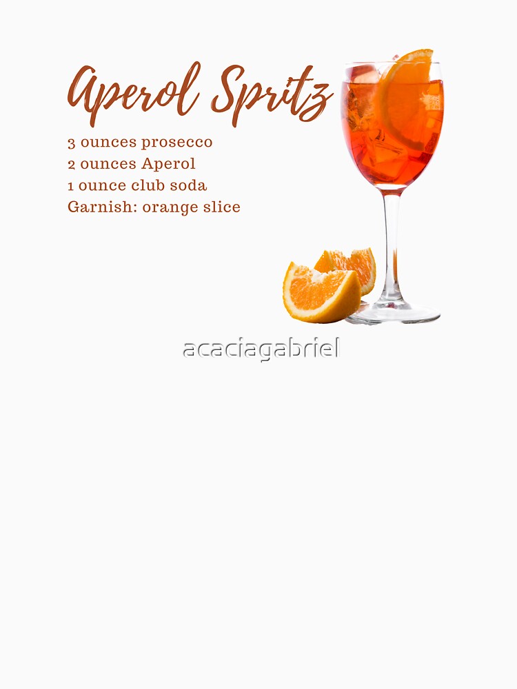 Aperol-Spritz Minimal Tank Top
