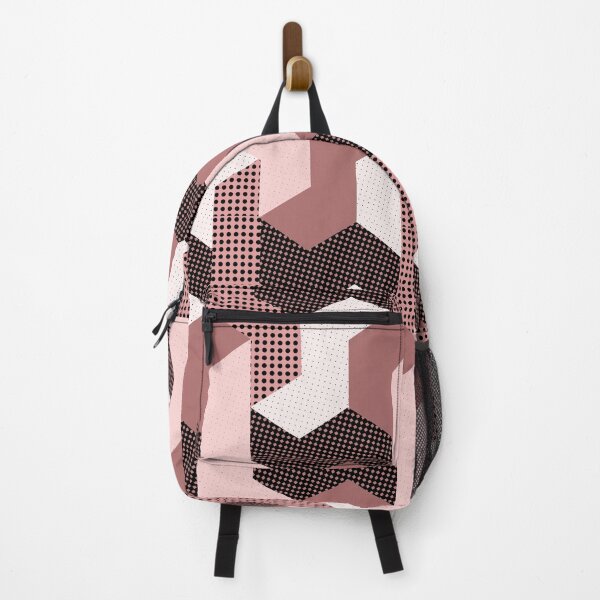 Item preview, L shaped pattern in pink, red, white and black designed and sold by Eejee-SK.