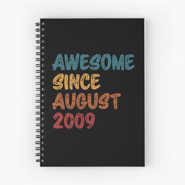 Item preview, 12th Birthday Awesome Since August 2009 12 Year Old designed and sold by Go-Fun.