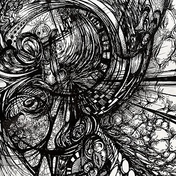 Artwork thumbnail, Abstract Ink Design by ExpressiveAura