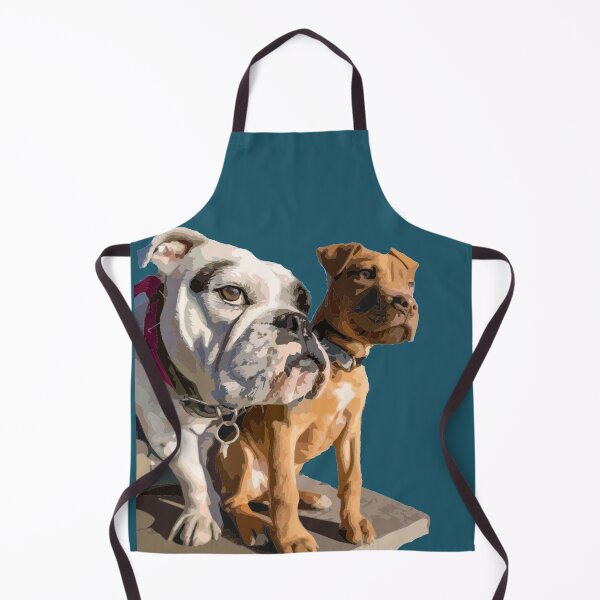 Item preview, The two faithful friends, the boxer and the bulldog. designed and sold by Karine Dupras.