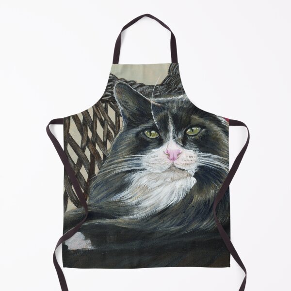 Item preview, Fluffy Black Cat designed and sold by Linda Sholberg.