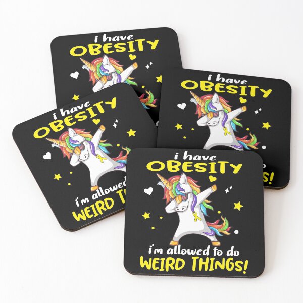 Item preview, Obesity Warrior I'm Allowed To Do Weird Things designed and sold by Brad-FI.